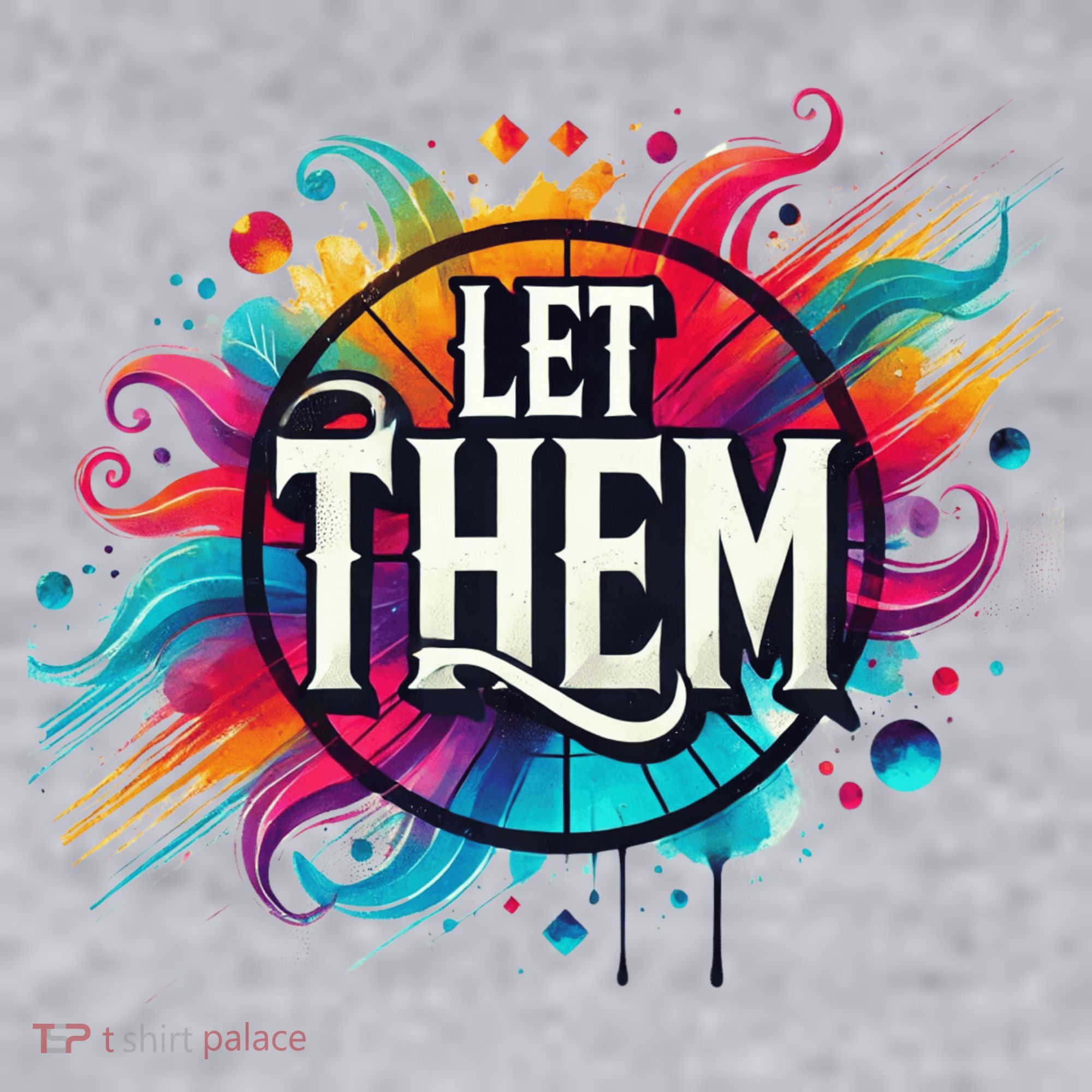 Let Them Women's Racerback Cropped Tank