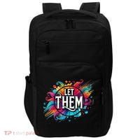 Let Them Impact Tech Backpack thumb 0