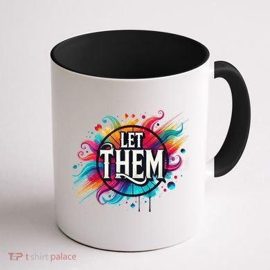 Let Them Coffee Mug back
