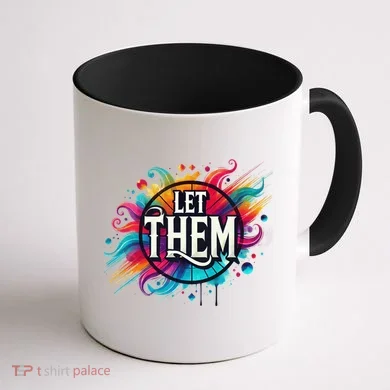 Let Them Coffee Mug back
