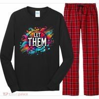 Let Them Long Sleeve Pajama Set thumb 0