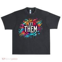 Let Them Urban Oversized Heavyweight T-Shirt thumb 0