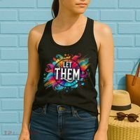 Let Them Women's Tank Top thumb 2