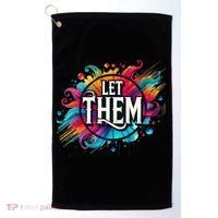 Let Them Golf Towel thumb 0