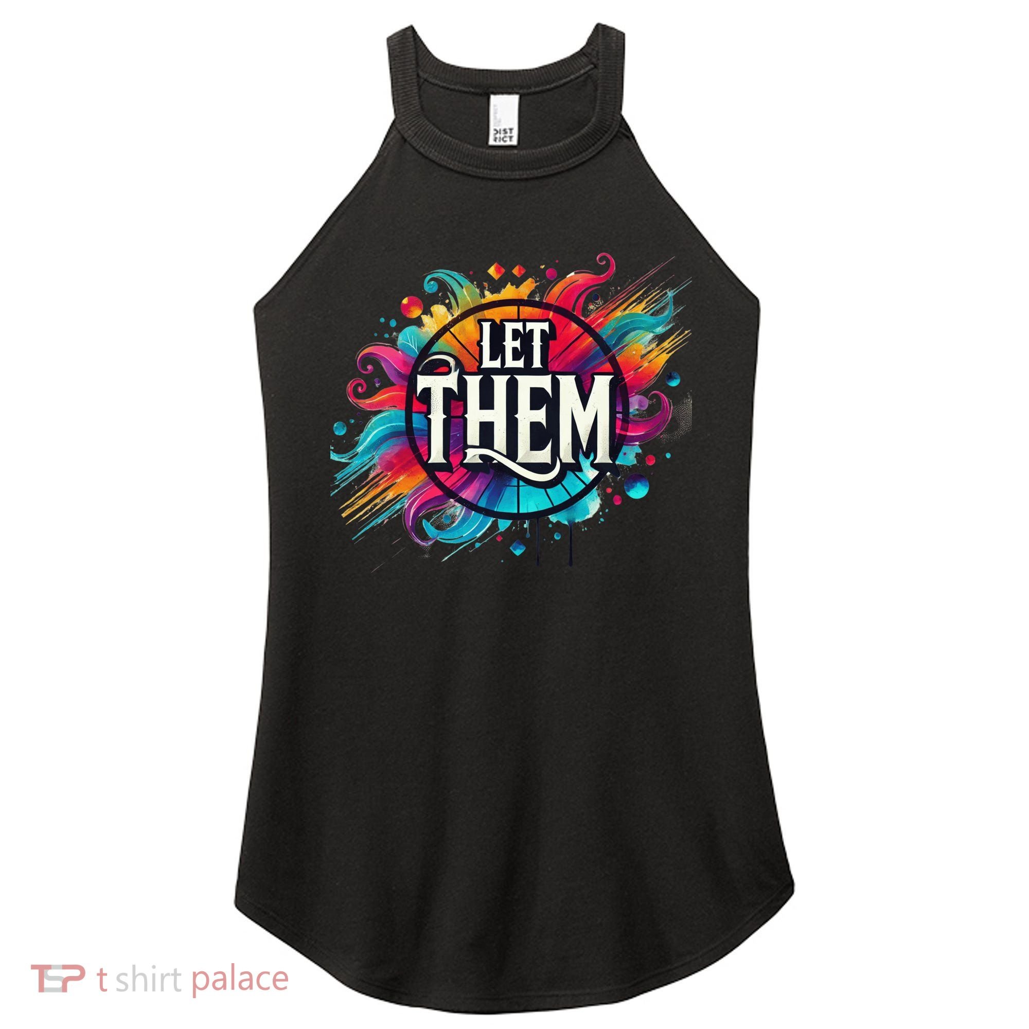 Let Them Women's Perfect Tri Rocker Tank