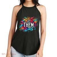 Let Them Women's Perfect Tri Rocker Tank thumb 2
