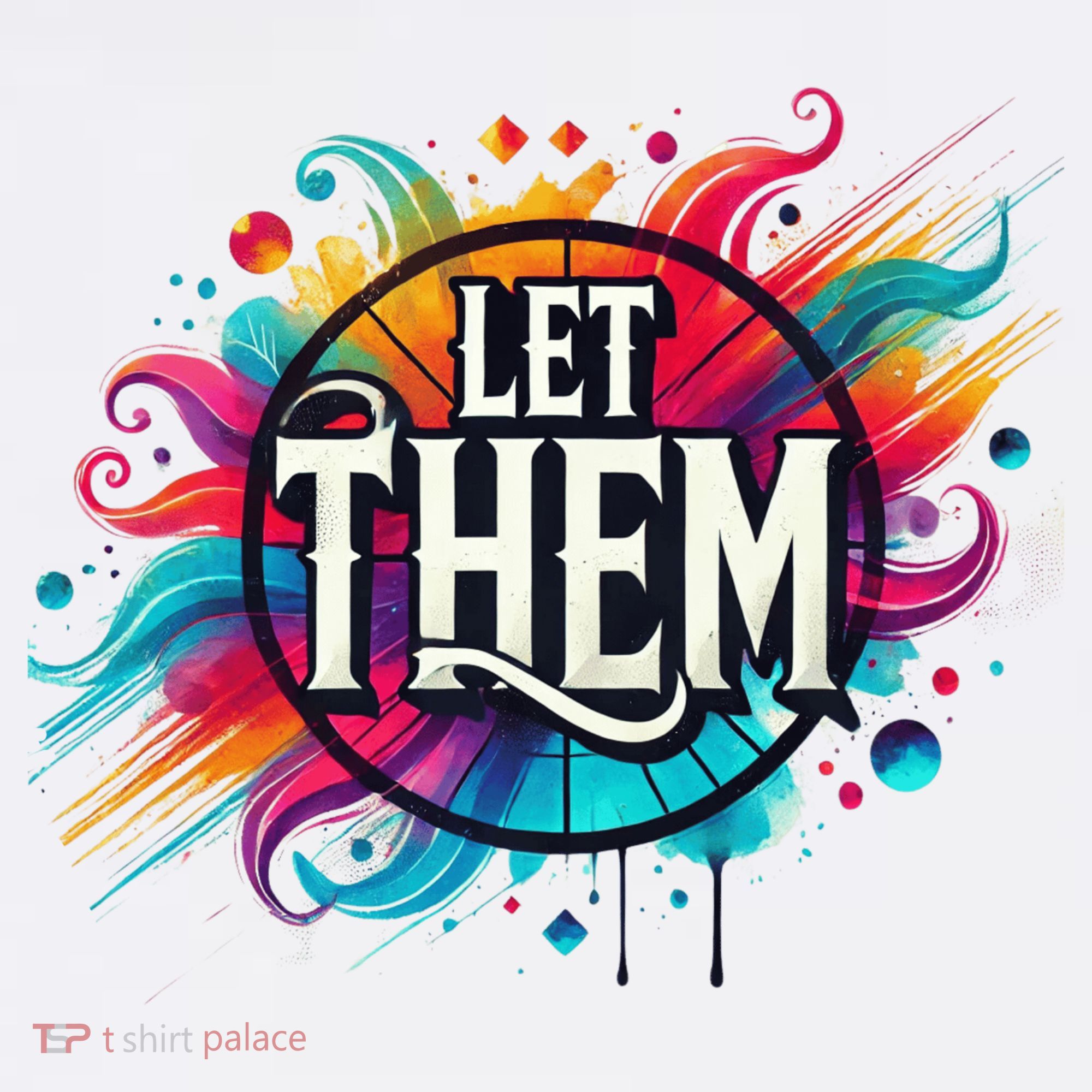 Let Them Comfort Colors Garment-Dyed Hooded Sweatshirt