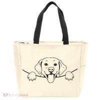 Labrador T Lab Dog Yellow Black Labrador Retriever Tote Bag thumb 0