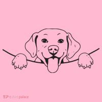 Labrador T Lab Dog Yellow Black Labrador Retriever Coaster thumb 2