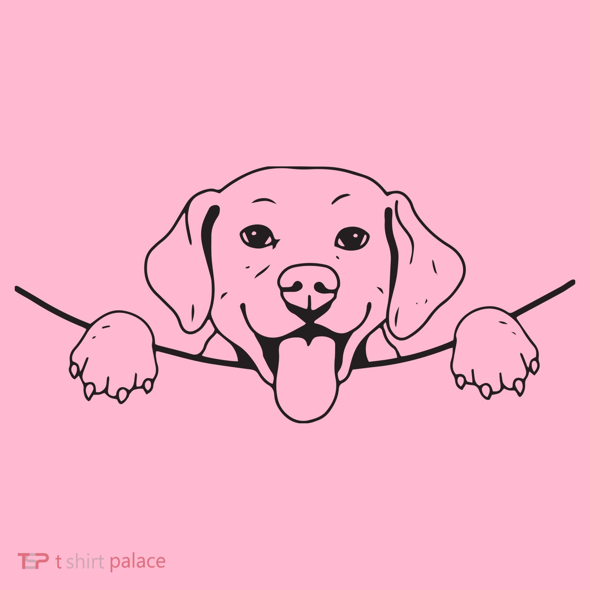 Labrador T Lab Dog Yellow Black Labrador Retriever Coaster