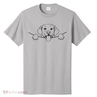 Labrador T Lab Dog Yellow Black Labrador Retriever T-Shirt