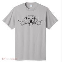 Labrador T Lab Dog Yellow Black Labrador Retriever T-Shirt thumb 0