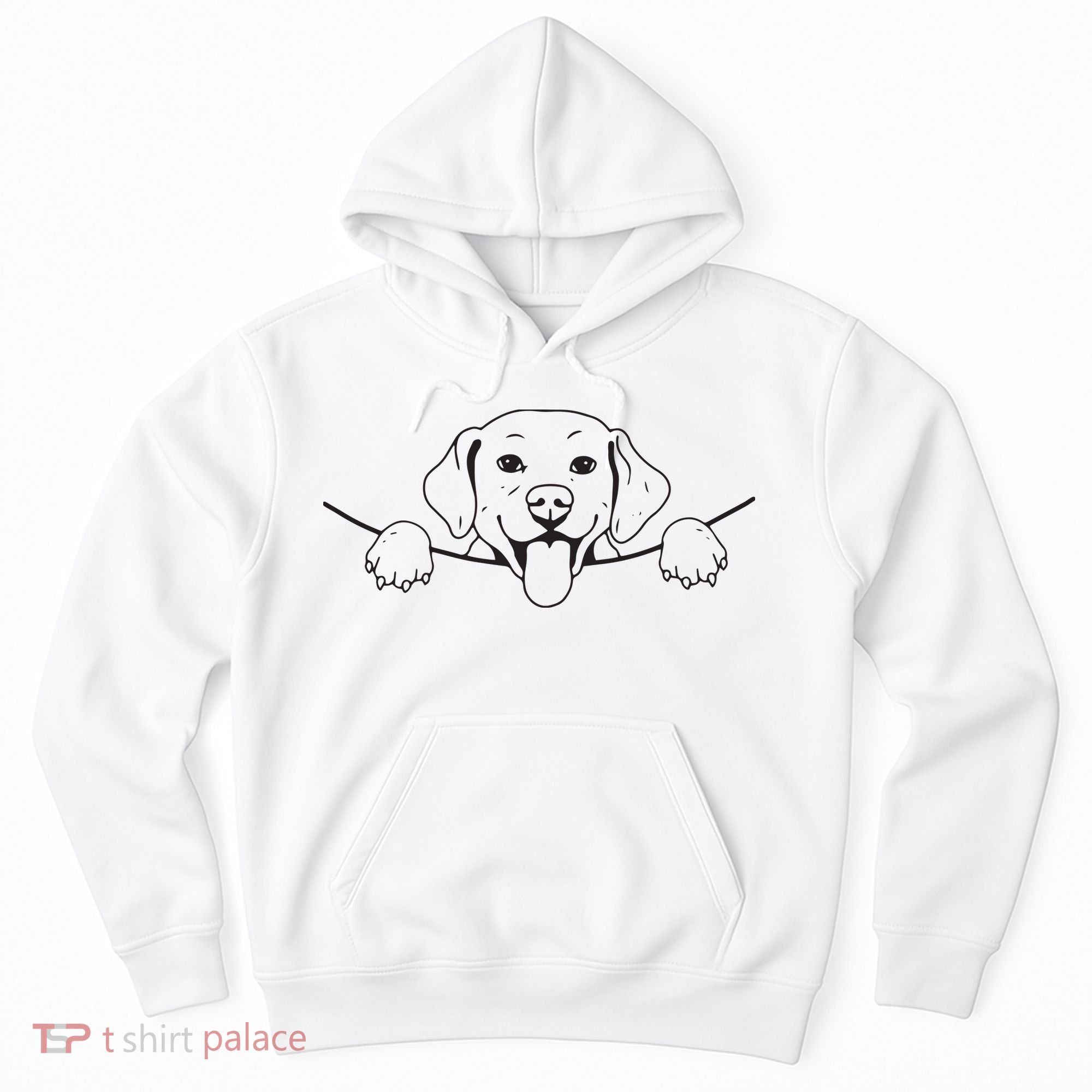Labrador T Lab Dog Yellow Black Labrador Retriever Hoodie