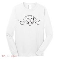Labrador T Lab Dog Yellow Black Labrador Retriever Long Sleeve Shirt thumb 0