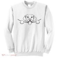 Labrador T Lab Dog Yellow Black Labrador Retriever Sweatshirt thumb 0