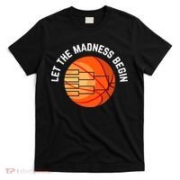 Let The Madness Begin Long Sleeve Basketball T-Shirt thumb 0