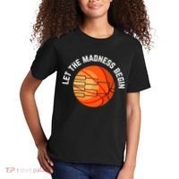 Let The Madness Begin Long Sleeve Basketball Kids T-Shirt thumb 2