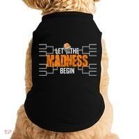 Let the madness begin Basketball Madness College March Doggie Tank thumb 0