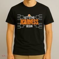 Let the madness begin Basketball Madness College March T-Shirt thumb 3