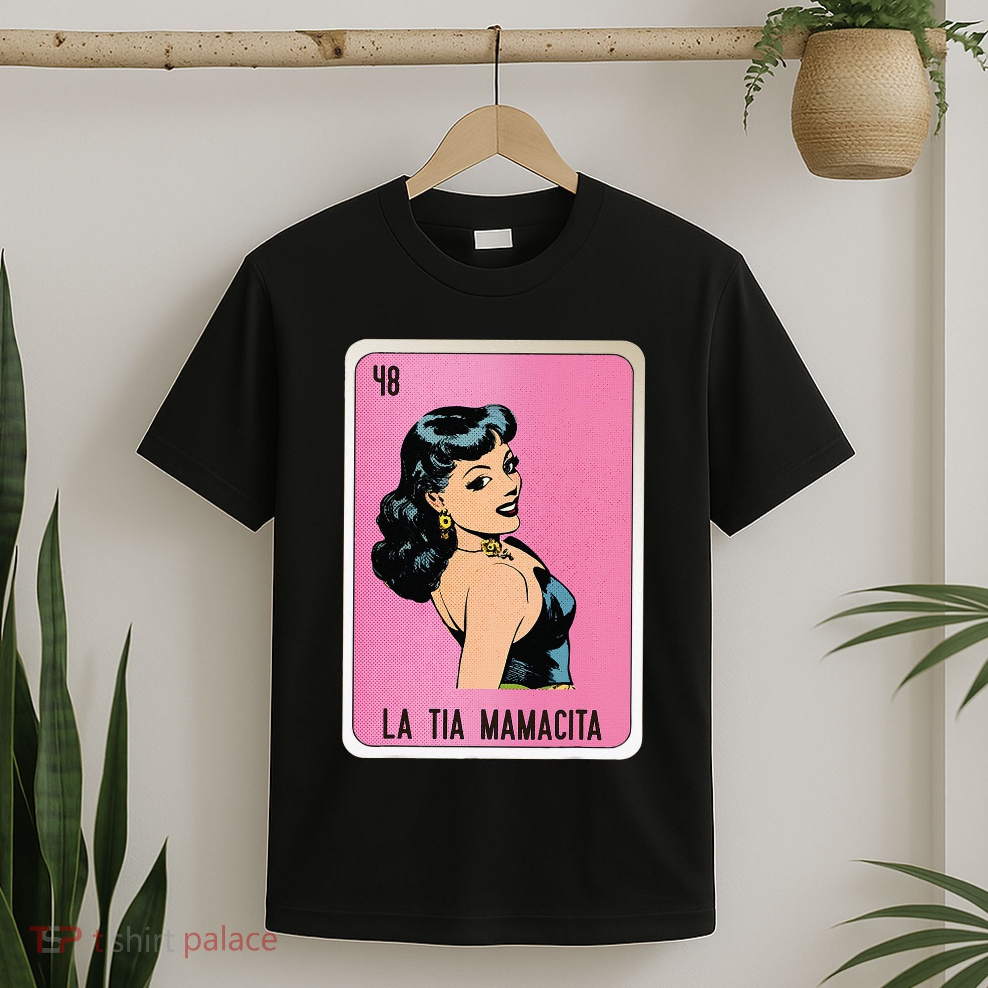 La Tia Mamacita Mexican Slang Chicano Bingo Cards T-Shirt