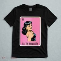 La Tia Mamacita Mexican Slang Chicano Bingo Cards T-Shirt thumb 5