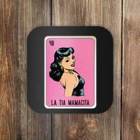 La Tia Mamacita Mexican Slang Chicano Bingo Cards Coaster thumb 0