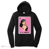 La Tia Mamacita Mexican Slang Chicano Bingo Cards Women's Hoodie thumb 0