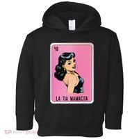 La Tia Mamacita Mexican Slang Chicano Bingo Cards Toddler Hoodie thumb 0