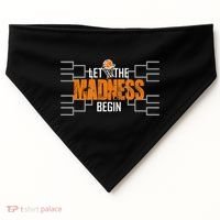 Let The Madness Begin A Funny Gift For Basketball Madness College March Premium USA-Made Doggie Bandana thumb 0