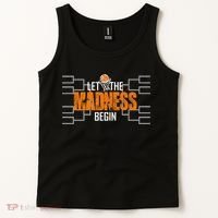 Let The Madness Begin A Funny Gift For Basketball Madness College March Premium Tank Top thumb 2