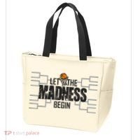 Let The Madness Begin College March Brackets Tournament Tote Bag thumb 3