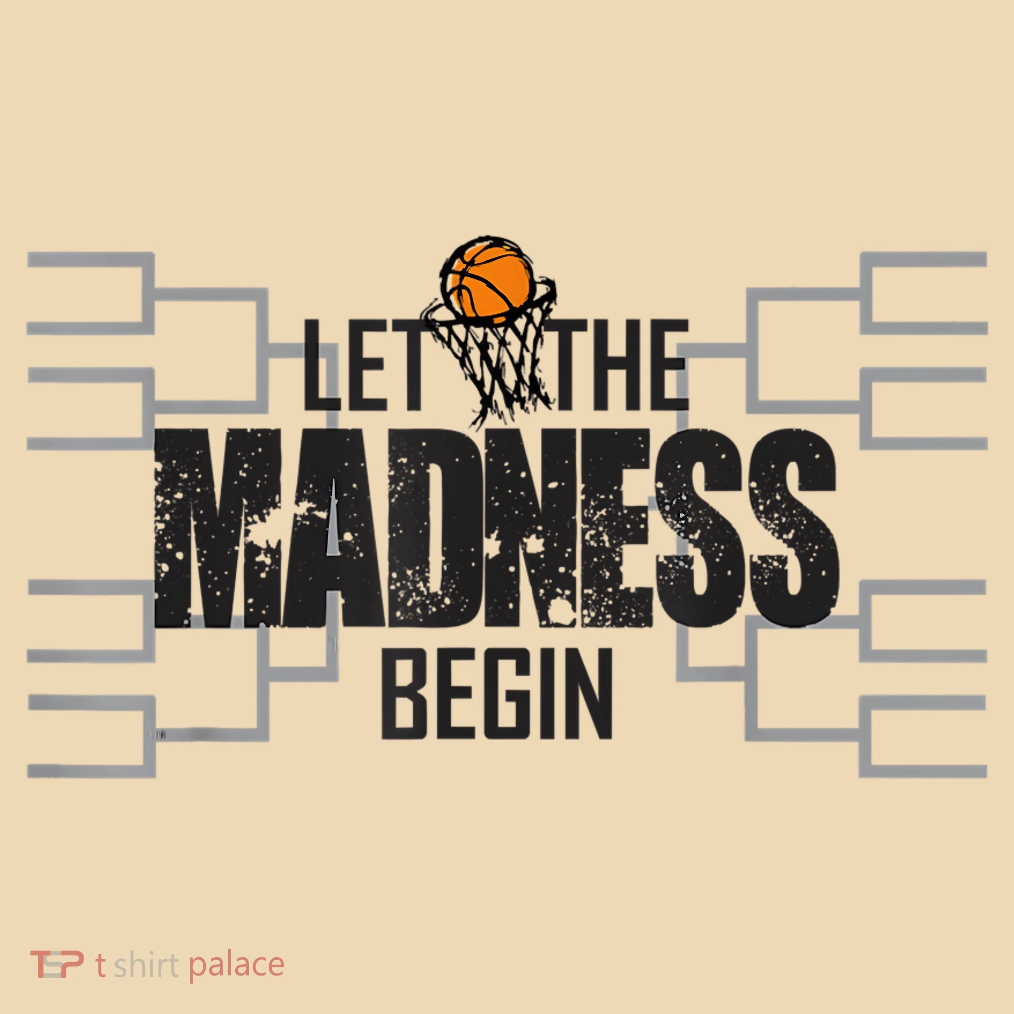 Let The Madness Begin College March Brackets Tournament Tote Bag