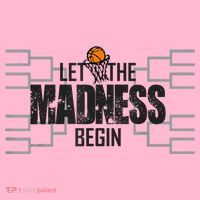 Let The Madness Begin College March Brackets Tournament Coaster thumb 2