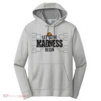 Let The Madness Begin College March Brackets Tournament Performance Fleece Hoodie thumb 0