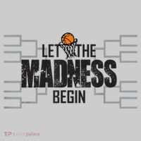 Let The Madness Begin College March Brackets Tournament Performance Fleece Hoodie thumb 2