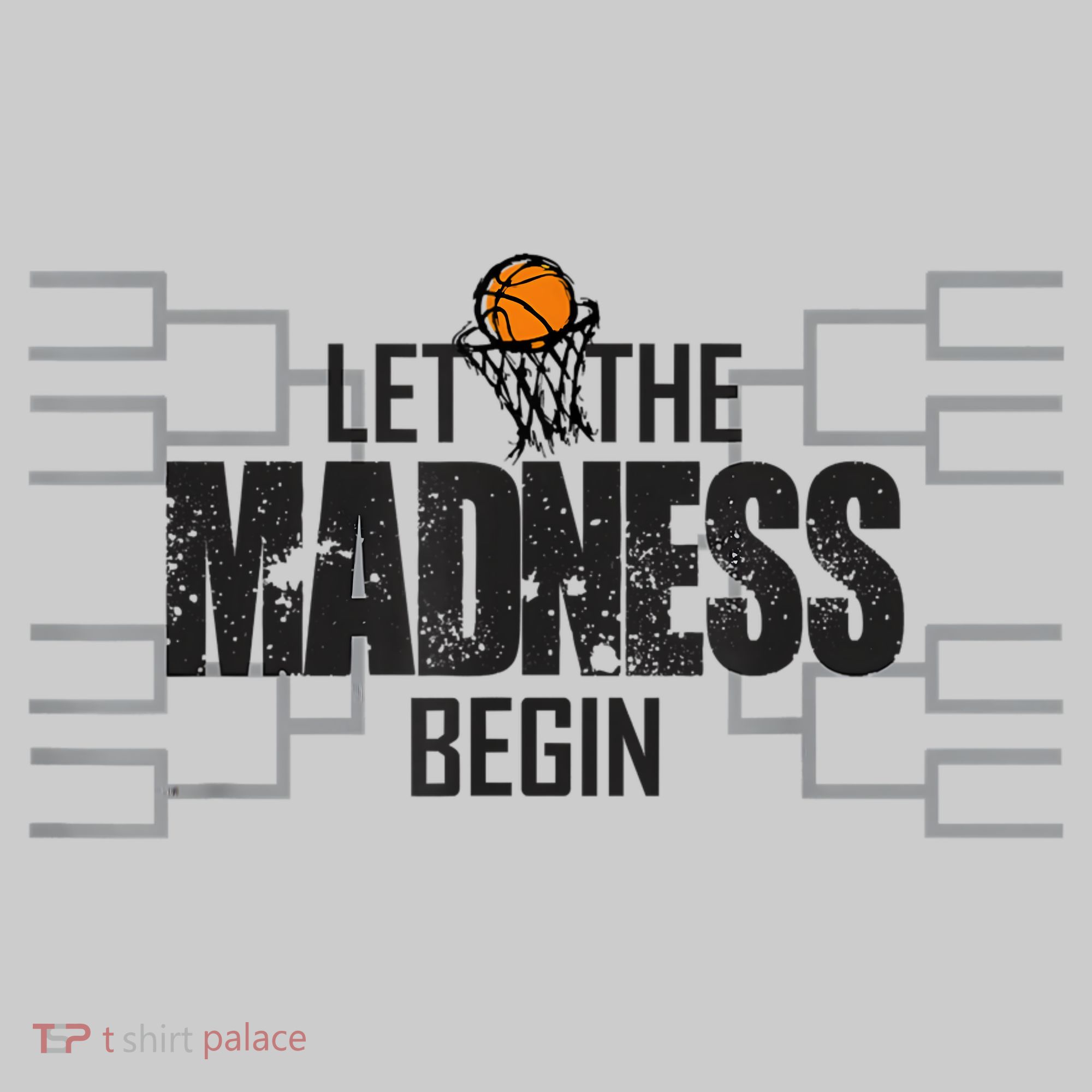 Let The Madness Begin College March Brackets Tournament Performance Fleece Hoodie