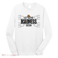 Let The Madness Begin College March Brackets Tournament Long Sleeve Shirt thumb 0