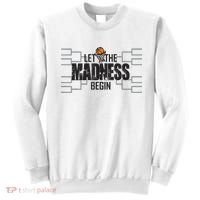Let The Madness Begin College March Brackets Tournament Sweatshirt thumb 0