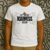 Let The Madness Begin College March Brackets Tournament T-Shirt thumb 3