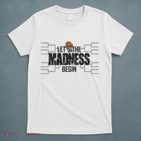 Let The Madness Begin College March Brackets Tournament T-Shirt thumb 5