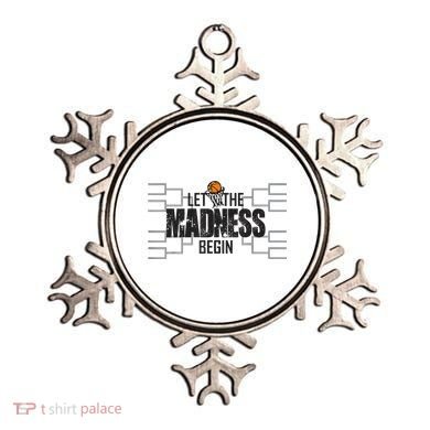 Let The Madness Begin College March Brackets Tournament Ornament