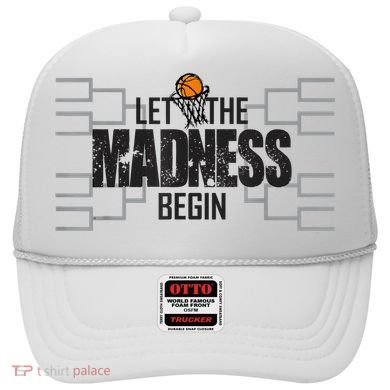 Let The Madness Begin College March Brackets Tournament Hat
