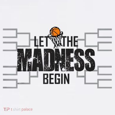 Let The Madness Begin College March Brackets Tournament Tank Top