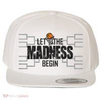 Let The Madness Begin College March Brackets Tournament Wool Snapback Cap thumb 0