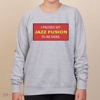 Lonious Thee Monk I Paused My Jazz Fusion To Be Here Women's Sweatshirt thumb 0