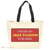 Lonious Thee Monk I Paused My Jazz Fusion To Be Here Tote Bag thumb 0