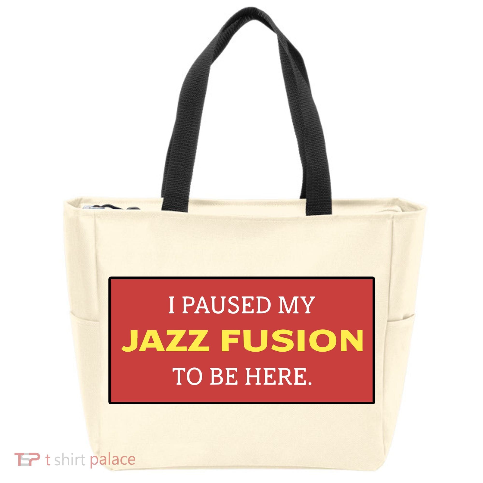 Lonious Thee Monk I Paused My Jazz Fusion To Be Here Tote Bag