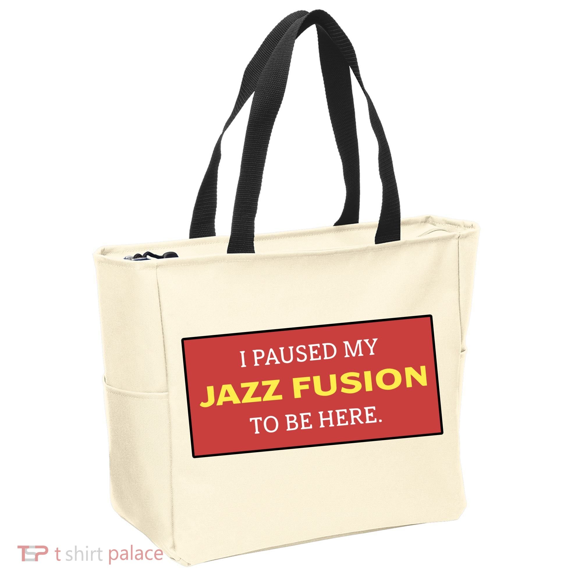 Lonious Thee Monk I Paused My Jazz Fusion To Be Here Tote Bag