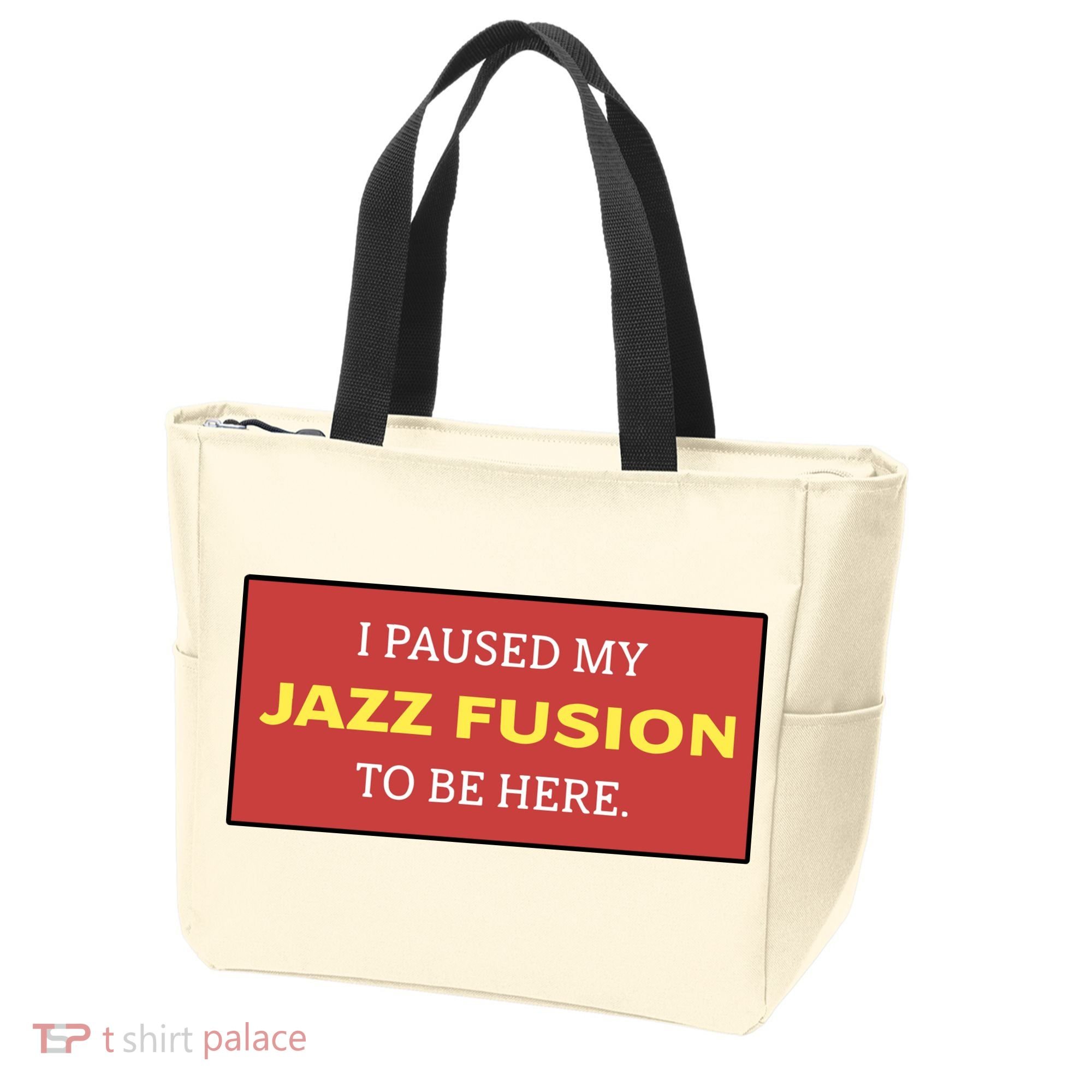 Lonious Thee Monk I Paused My Jazz Fusion To Be Here Tote Bag