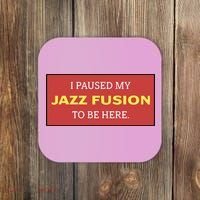 Lonious Thee Monk I Paused My Jazz Fusion To Be Here Coaster thumb 0